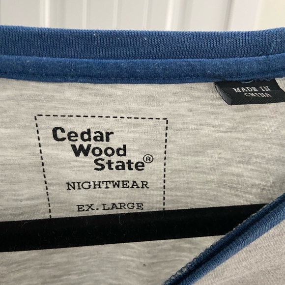 Cedar wood long sleeve t-shirt XL - Picture 3 of 3